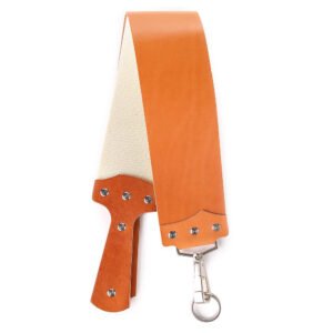Barber Straight Razor Strap Belt Handmade Leather Razor Strop for Professional Shaving